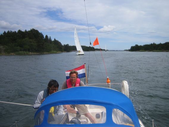 Sailing through the Aland Archipelago Sailing through the Aland Archipelago