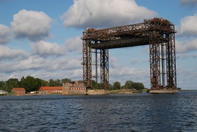 Ruin of Karnin railway bridge Ruin of Karnin railway bridge