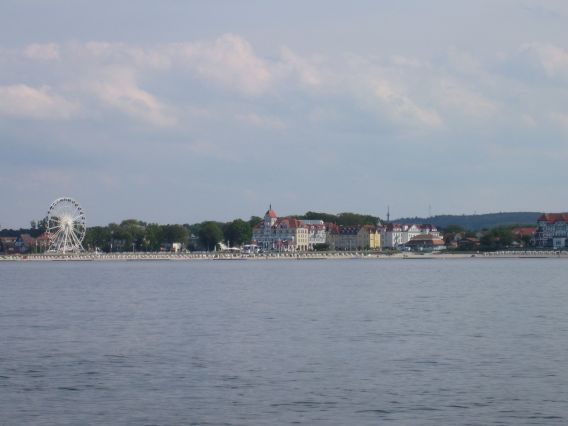 The sea front of Kuhlungsbron The sea front of Kuhlungsbron