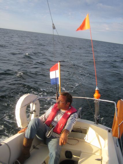 Marnix steering to Ruegen Marnix steering to Ruegen