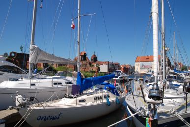 Onrust in Gdansk Marina Onrust in Gdansk Marina